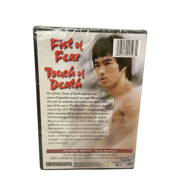 Bruce Lee "Fist Of Fear Touch Of Death" DVD Echo Bridge Widescreen Version - Picture 2 of 2